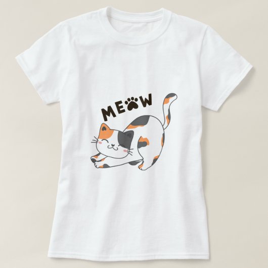 KatzenShirt T-Shirt (Design vorne)