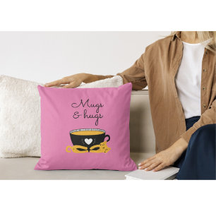 Katzensitzkissen Mugs & Hugs Kissen