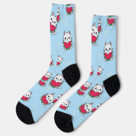 Katzensocken für Cartoon | Niedliche und gemütlich Socken