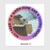 Katzensparer st3 aufkleber (Blatt)