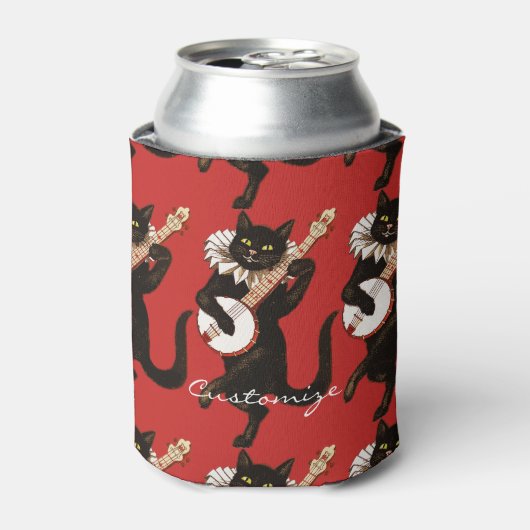 Katzenspiel Banjo Thunder_Cove Dosenkühler (Kanne Vorderseite)