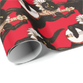 Katzenspiel Banjo Thunder_Cove Geschenkpapier (Rolleneckpunkt)