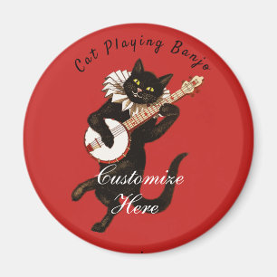 Katzenspiel Banjo Thunder_Cove Magnet
