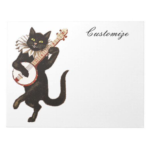 Katzenspiel Banjo Thunder_Cove Notizblock (Vorderseite)
