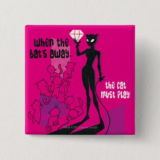 Katzenspiel Button (Vorderseite)