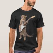 Katzenspiel Gitarre Shirt Kinder Männer Frauen Roc (Vorderseite)