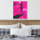 Katzenspiel Leinwanddruck (Insitu (Schlafzimmer))