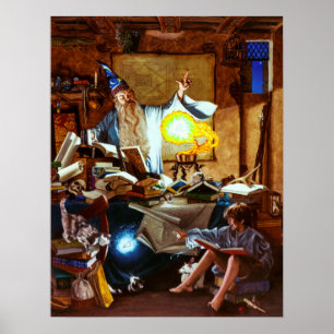 Katzenspielzeug - Print oder Poster