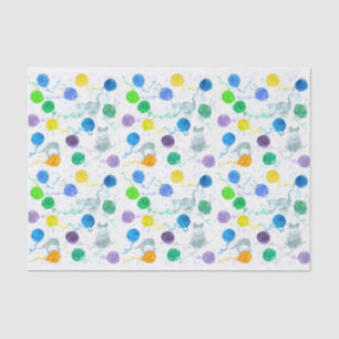 Katzenspinngarne Seidenpapier