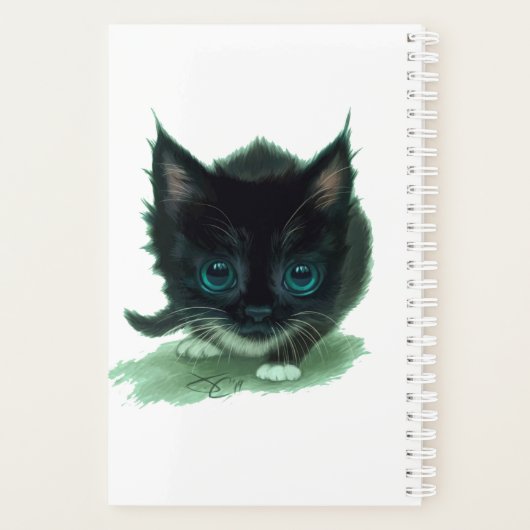 Katzenspiralplaner Planer (Rückseite)