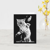 Katzensprung Grenade Funny Kitty Cat Grenade Szene Karte (Gelbe Blume)