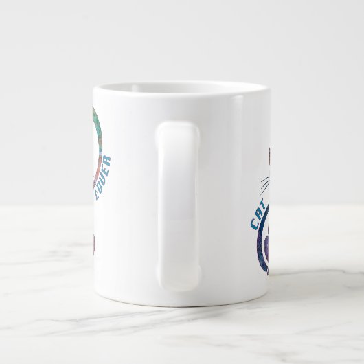 Katzensprung Jumbo-Tasse (Rückseite)