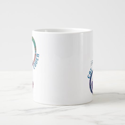 Katzensprung Jumbo-Tasse (Vorderseite)