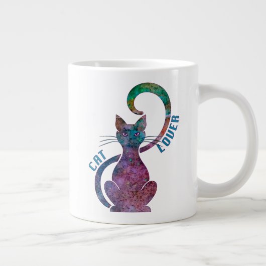 Katzensprung Jumbo-Tasse (Rechts)