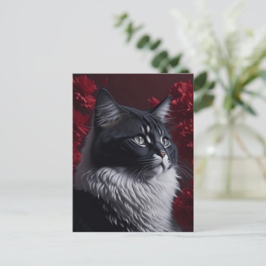 Katzensprung Postkarte (Stehend Vorderseite)