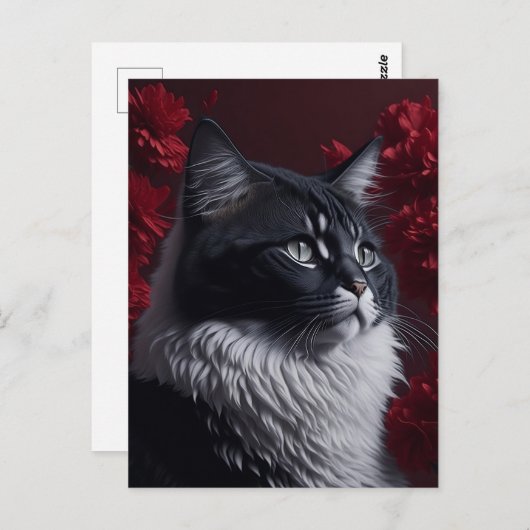 Katzensprung Postkarte (Vorne/Hinten)