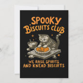 Katzenspuke Einladung (Rückseite)