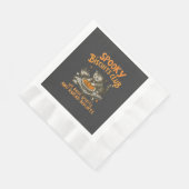 Katzenspuke Serviette (Ecke)