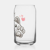 Katzenspuren Dosenglas (Links)