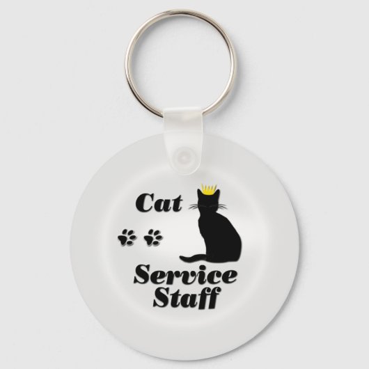 Katzenstab Schlüsselanhänger (Vorderseite)