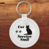 Katzenstab Schlüsselanhänger (Vorderseite)