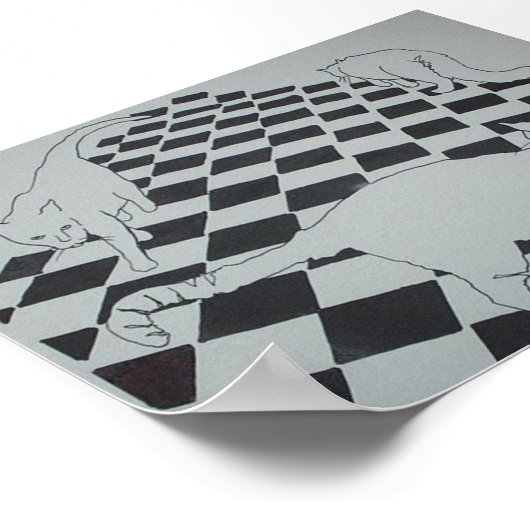 Katzenstamm Poster (Ecke)