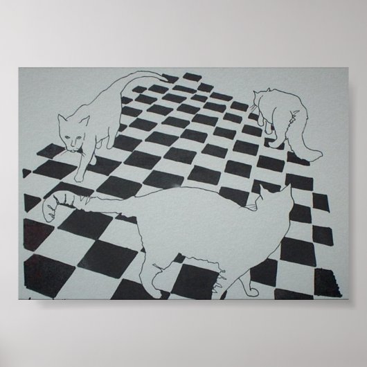 Katzenstamm Poster (Vorne)