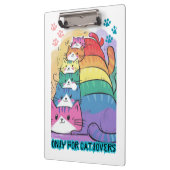 Katzenstapel Klemmbrett (Links)