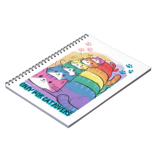 Katzenstapel Notizblock (Linke Seite)