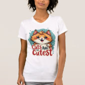 Katzenstil T-Shirt (Vorderseite)