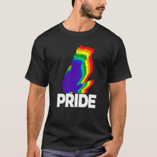 Katzenstolz Katzen Regenbogenfarbe Katze Kätzchen  T-Shirt