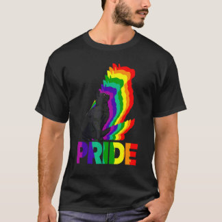 Katzenstolz Katzen Regenbogenfarbe Katze Kätzchen  T-Shirt