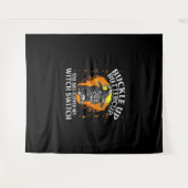 Katzenstopper, den du gerade Gedreht hast Wandteppich (Vorderseite (Horizontal))