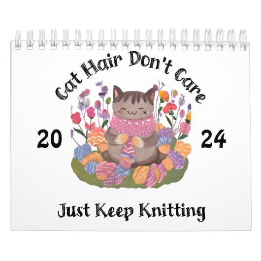 Katzenstricken Kalender (Titelbild)