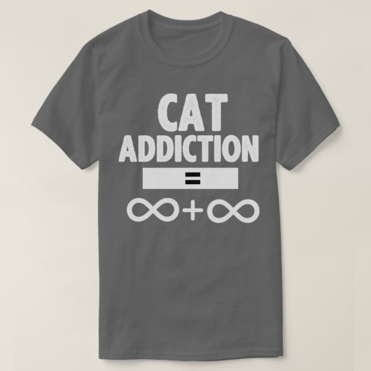 Katzensuchende T-Shirt (Design vorne)