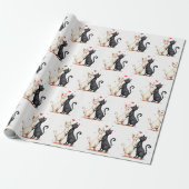 Katzentanz Geschenkpapier (Ungerollt)