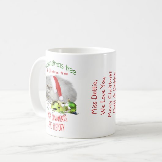 KatzenTasse Kaffeetasse (Vorderseite Links)