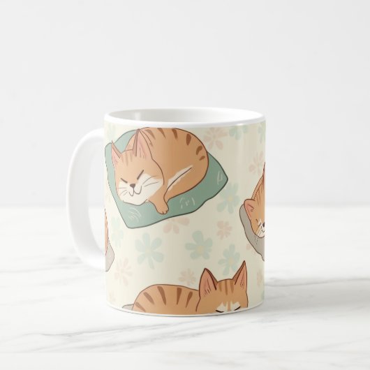 KatzenTasse Kaffeetasse (Vorderseite Links)