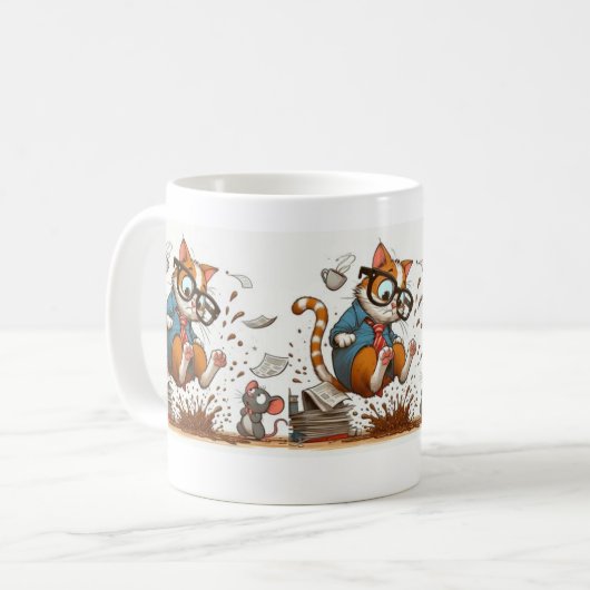 KatzenTasse Kaffeetasse (Vorderseite Links)