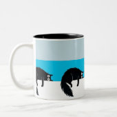 KatzenTasse Zweifarbige Tasse (Links)