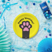 Katzentatze Pappteller (Party)