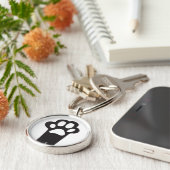 Katzentatze Schlüsselanhänger (Seite)