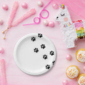 Katzentatzen Party-Papierplatte Pappteller (Party)