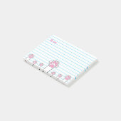 Katzentatzen Post-it Klebezettel (angewinkelt)