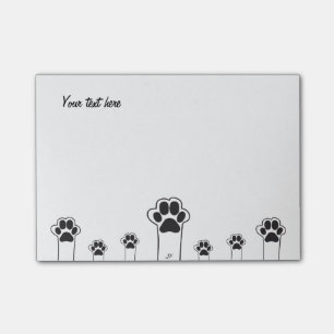 Katzentatzen Post-it Klebezettel