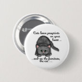 Katzentatzendrucke Button (Vorne & Hinten)