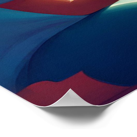 Katzentherapeut Poster (Ecke)