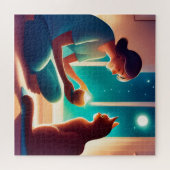 Katzentherapeut Puzzle (Horizontal)