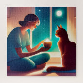 Katzentherapeut Puzzle (Vertikal)