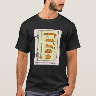Katzenthermometer für Spaß und Geschenke T-Shirt